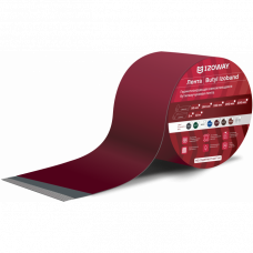 Izoway Izoway Герметизирующая лента IZOWAY 100мм*0,6мм (10п.м) Красный 100мм*0,6мм (10п.м)