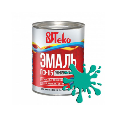 Витеко Эмаль ПФ-115 бирюзовая 2,6 кг Витеко Эмаль ПФ-115 бирюзовая 2,6 кг