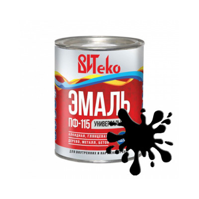 Витеко Эмаль ПФ-115 черная 2,6 кг Витеко Эмаль ПФ-115 черная 2,6 кг