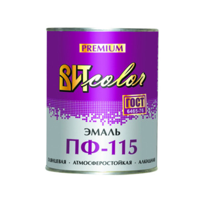 Витеко Эмаль ПФ-115 ЧЁРНАЯ 0,8кг Витеко Эмаль ПФ-115 ЧЁРНАЯ 0,8кг