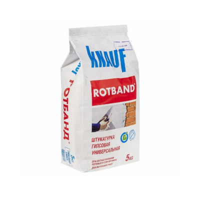 Knauf РОТБАНД  гипсовая штукатурка 5 кг