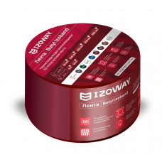Izoway Izoway Герметизирующая лента IZOWAY 100мм*0,6мм (3п.м) Красный 100мм*0,6мм (3п.м) 100мм*0,6мм (3п.м)