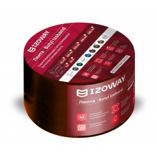 Izoway Герметизирующая лента IZOWAY 100мм*0,6мм (3п.м) Шоколад (1/18) 100мм*0,6мм (3п.м)