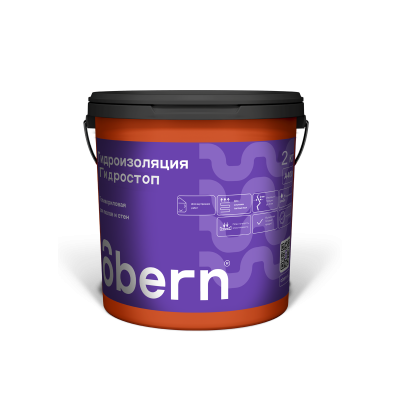 Obern GIDRO STOP Гидроизоляция  полиакриловая 2 кг