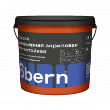 Obern Краска интерьерная Влагостойкая 14 кг