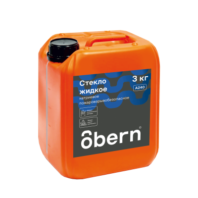 Obern Жидкое стекло 3 кг