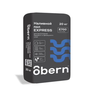 Obern Наливной пол EXPRESS самовыравнивающийся, быстроcохнущий 20 кг