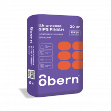 Obern Шпаклевка гипсовая финишная Obern Gips Finish, 20 кг 20 кг